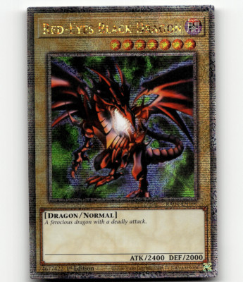 Yugioh Red-Eyes Black Dragon (QCRs) - Quarter Century Stampede-image