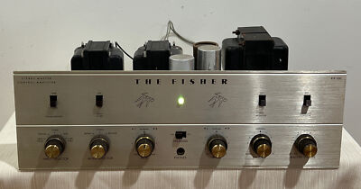 Fisher KX-100 Vintage Tube  Amplifier-image