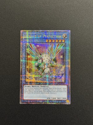 2024 YUGIOH RA03 QCR SECRET RARE HERALD OF PERFECTION NM-image