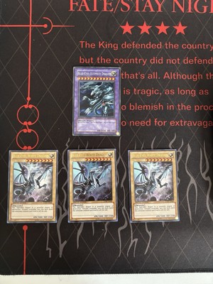 3 Blue-Eyes White Dragon JUMP-EN068  Limited Edition + 1 Blue Eyes Jmp-en005-image