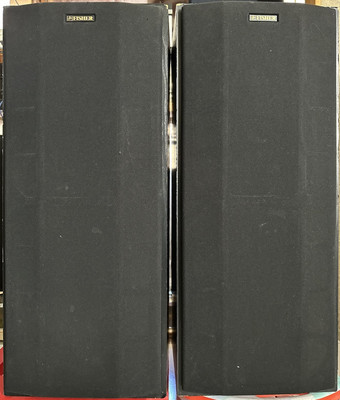 Vintage Fisher 510-B Speakers ( See Pictures )-image