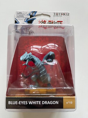 Yu-Gi-Oh Blue-Eyes White Dragon Action Figure Brand New Factory Sealed 19 Totaku-image