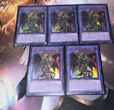 Red Eyes Dark Dragoon RA02-EN021 Ultra Rare 1st Ed NM X3-image