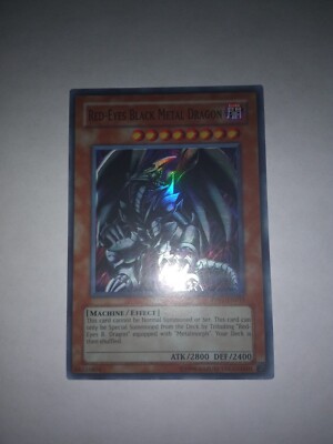 Red-Eyes Black Metal Dragon Super Rare 2007 Yu-Gi-Oh! Card PP01-EN015 MINT-image