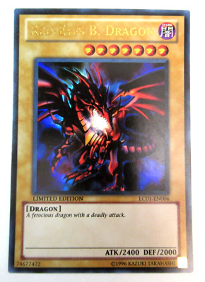 Yugioh Red-Eyes Black Dragon LC01-EN006 Ultra Rare Limited Edition-image