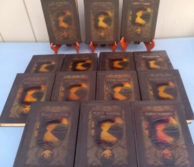 LITTLE JOURNEYS ELEBERT HUBBARD (14) V SET ROYCROFTERS LEATHER BD ENGRAVED  ILLU-image