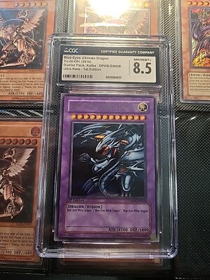 Blue-Eyes Ultimate Dragon DPKB-EN026 - Kaiba - 1st Edition CGC 8.5-image