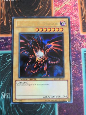 Yu-Gi-Oh! Red-Eyes B. Dragon LC01-EN006 Limited Ultra Rare NM c3/-image