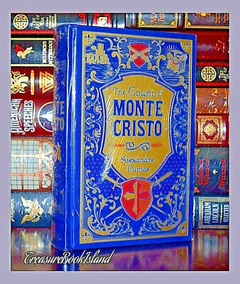 New Count of Monte Cristo Alexandre Dumas Sealed Leather Collectible Hardcover-image