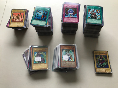 Yugioh Collection Lot 800+ Cards - Japanese OCG - Blue Eyes White Dragon Foreign-image