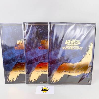 Yu-Gi-Oh 25th Blue-Eyes White Dragon Ukiyoe Stamp Set 3 Books NYC1-JP001 Japan-image