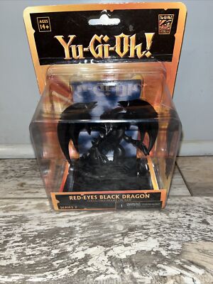 NECA Yugioh Red Eyes Black Dragon Figure Series 2 -nip-image