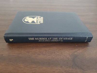 MURDER AT THE VICARAGE Agatha Christie Bantam Hardcover Collection 1983-image
