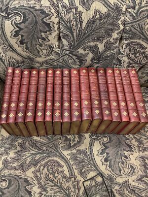 The Works of Edmund Burke 16 volume full leather set 1826 London-image