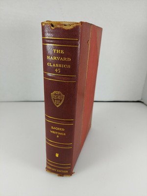 Harvard Classics 45 Sacred Writings 2 Library Edition 1910 PF Collier Set #363-image