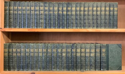 1829 - 1833 Waverley Novels (Sir Walter Scott) Complete Set Robert Seton Binding-image