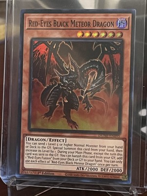 Red-Eyes Black Meteor Dragon DUNE-EN095 Duelist Nexus 1st Edition-image