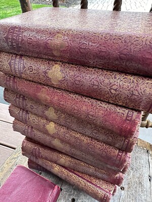 Twenty Years After by Alexandre Dumas Books Set 1890 Little Brown & Co 9 Volumes-image