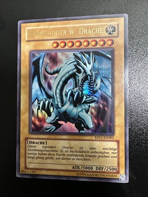 Blue Eyes White Dragon RP01-DE001 “1996” NM-image