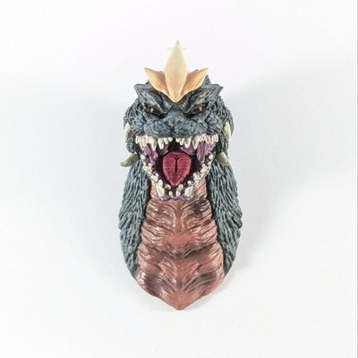 Godzilla Ichibankuji Space Monster Head Magnet Used Collection Rare-image
