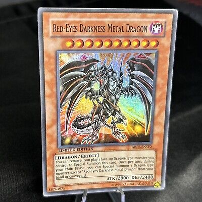 Yu-Gi-Oh Red-Eyes Darkness Metal Dragon ABPF-ENSE2 Limited Edition Super Rare-image