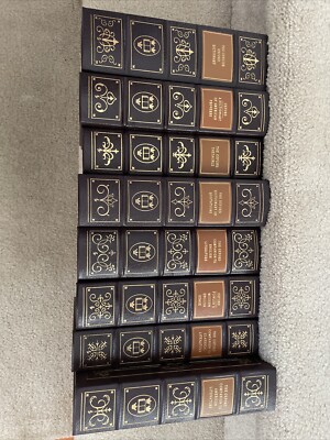 Easton Press Oxford Companions and Dictionaries Thesaurus 8 vol set NEAR MINT CH-image