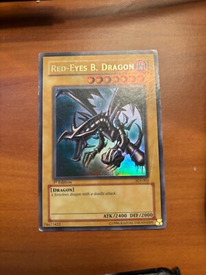 Red-Eyes B. Dragon SDJ-001 Starter Deck: Joey 1st Edition-image