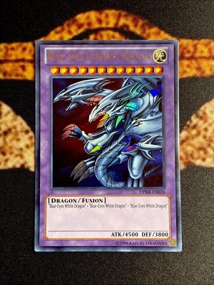 YUGIOH • BLUE EYES ULTIMATE DRAGON • ULTRA RARE • DPKB-EN026 • UNLIMITED • VLP-image