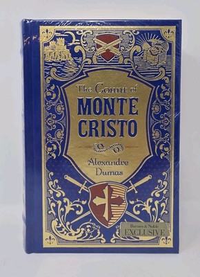 THE COUNT of MONTE CRISTO Alexandre Dumas Leather Bound Collectible New Sealed -image