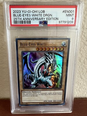 Blue-Eyes White Dragon LOB-EN001 (25th Anniversary Edition) Unlimited-image