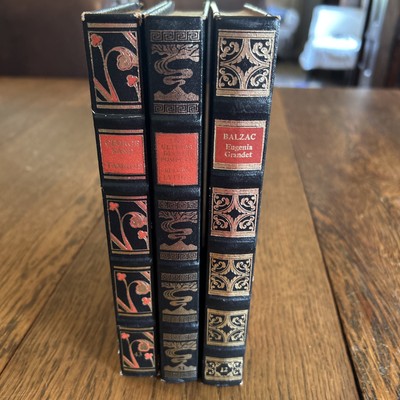 Lot 3 International Classics Lytton Balzac Tamaris Leather HC Spanish Decor-image