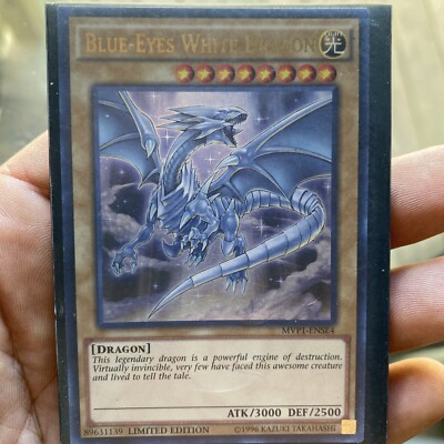 Blue-Eyes White Dragon MVP1-ENSE4 The Yu-Gi-Oh! The Dark Side of Dimensions...-image