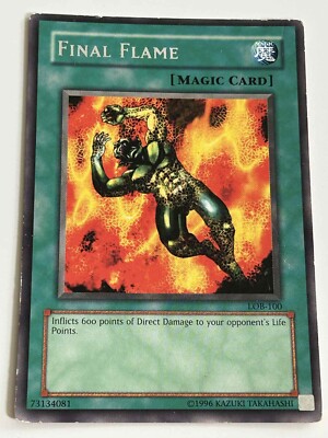 Final Flame - LOB-100 - YuGiOh! Legend of Blue Eyes White Dragon - Rare - HP-image