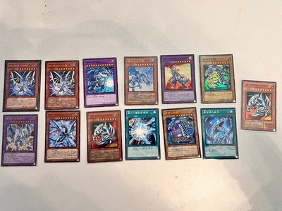 Yu-Gi-Oh! Blue Eyes White Dragon Cards 13Sheets Japan-image