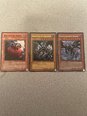 Yugioh - Red-Eyes B Dragon - Holo & Red-Eyes Darkness Dragon - Holo -image