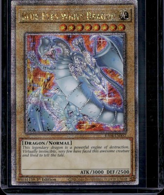 Yu-Gi-Oh! Blue-Eyes White Dragon RA04-EN002 QCSR 1st Edition NM-image