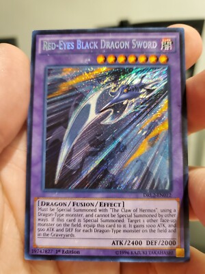 Red-Eyes Black Dragon Sword - DRL2-EN012 - Secret Rare 1st Edition-image