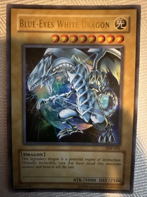 Yu-Gi-Oh! Blue-Eyes White Dragon Shonen Jump Promo Card JMP-001 NM-image
