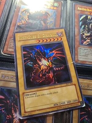 Red-Eyes Black Dragon JMP-002 YuGiOh Shonen Jump Promo-image