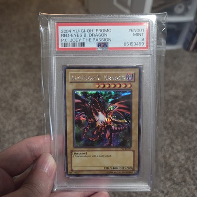 PSA Mint 9 Red-Eyes B. Dragon PCJ-EN001 Limited Edition Yugioh TCG Joey Wheeler-image