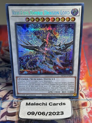 Yugioh x1 Red-Eyes Zombie Dragon Lord MP23-EN083 Prismatic Secret  (Near Mint)-image