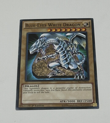 Yu-Gi-Oh! TCG Blue-Eyes White Dragon 1st Edition LDK2-ENK01-image
