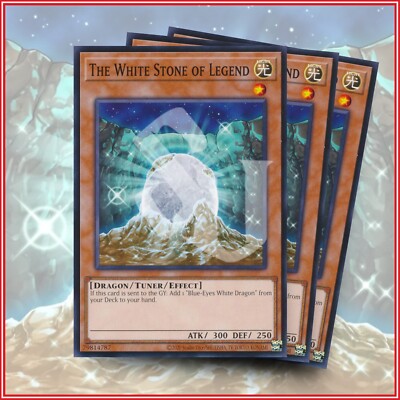 YuGiOh The White Stone of Legend x3 | Blue-Eyes White Destiny SDWD-image
