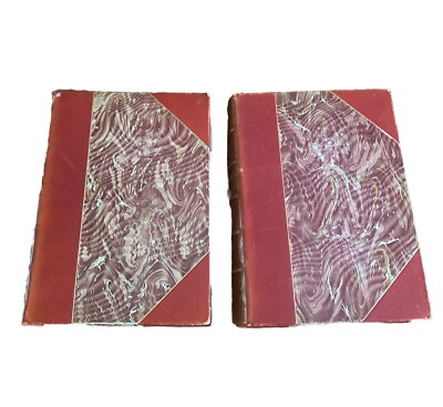 Story Of France By Thomas E. Watson,  1909, 2 Volume Set Leather Bound-image