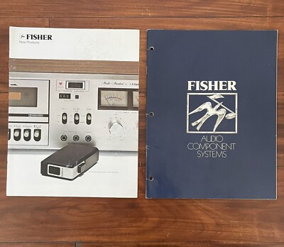 Fisher Audio Component Systems & 1977 Fisher New Products Catalog | 42+7 Pages-image