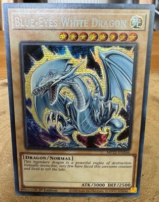 Blue-Eyes White Dragon MP22-EN266 2022 Tin of the Pharaoh's Gods 1st Edition-image