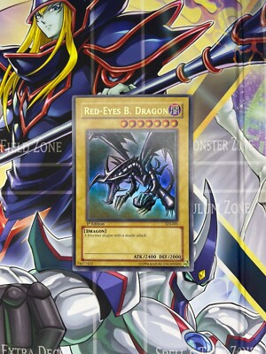 Red-Eyes Black Dragon SDJ-001 Ultra Rare 1st Edition NM/VLP-image
