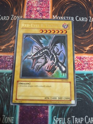 Yu-Gi-Oh! TCG Red-Eyes B. Dragon SDJ-001 Ultra Rare Unlimited HP a1/-image