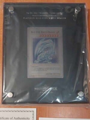 Platinum Blue Eyes White Dragon  #0614EU - Masterpiece Series - Yu-Gi-Oh! TCG-image
