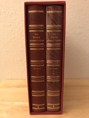 The Three Musketeers 2 Volume Deluxe Limited Edition Easton Press 88/400 2011 -image